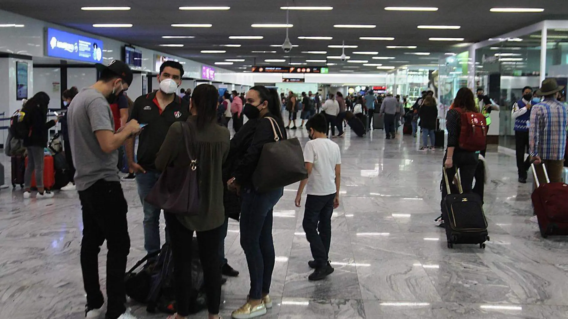 Viajeros Aeropuerto de Guadalajara